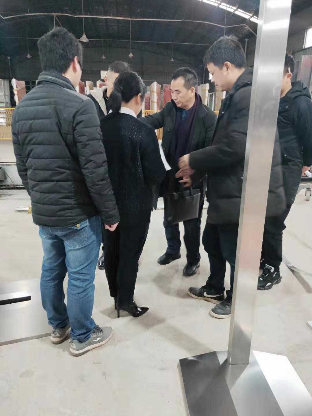 熱烈歡迎湖南益陽(yáng)客戶來(lái)我司考察指導(dǎo)工作